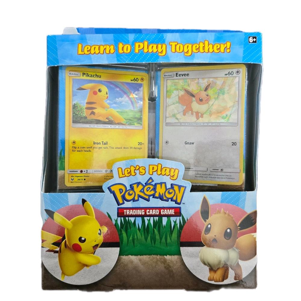 Pokémon TCG Let's Play Together Pikachu & Eevee Theme Decks Sealed –  Booming TCG & Collectibles