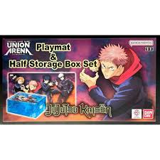 Union Arena Jujutsu Kaisen Playmat and Half Storage Box union arena